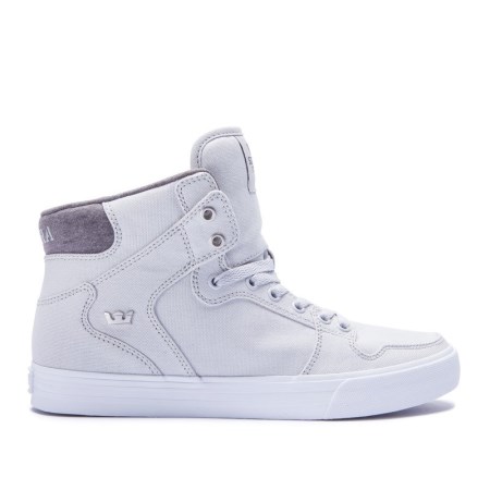 Supra Vaider Hvite Høye Sneakers Herre [NO-7-X950]